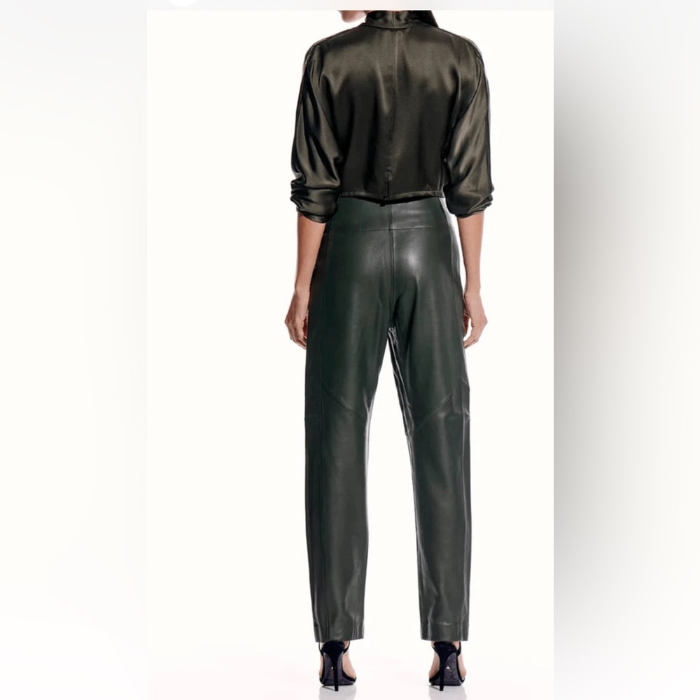 THE SEI lambskin trousers, NWOT, Sz. 2 - Picture 3 of 9